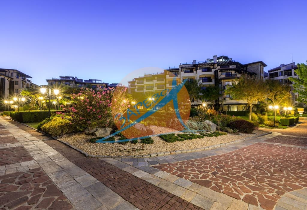 Лозенец,Оазис Бийч Клуб, обзаведен двустаен с гледка към Странджа, в Oasis Beach Club, Lozenets. 