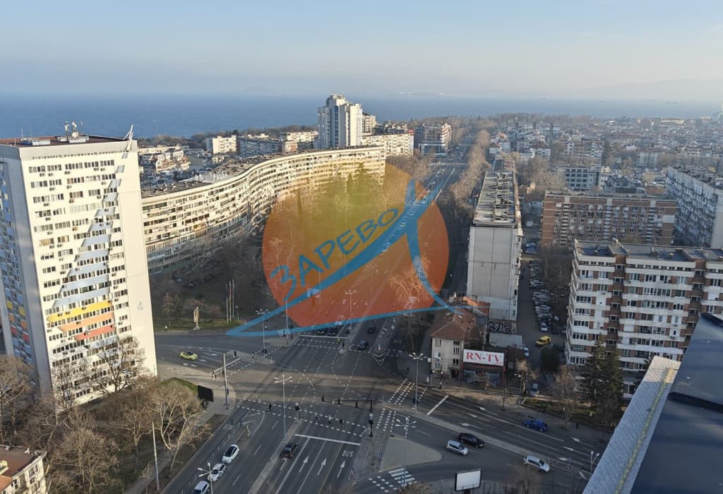 Бургас, център, двустаен апартамент, луксозна сграда на бул.Демокрация, CHANTRER Residence, Акт 16!