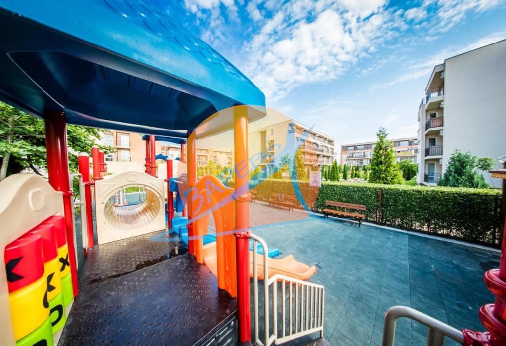  Слънчев бряг, обзаведено студио с гледка басейн на партер, Холидей Форт (Holiday Fort)