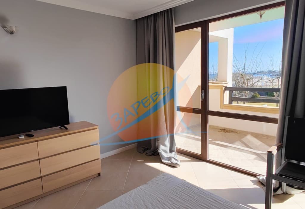 Лозенец, Оазис Бийч Клуб, тристаен обзаведен с гледка море в Oasis Beach Club, Lozenets