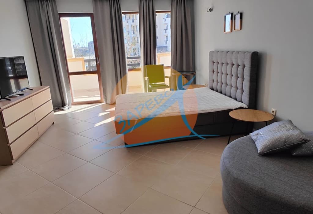 Лозенец, Оазис Бийч Клуб, тристаен обзаведен с гледка море в Oasis Beach Club, Lozenets