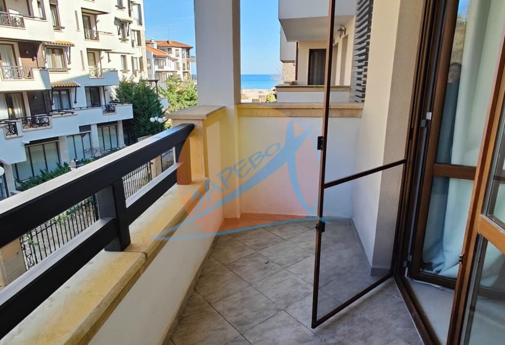 Лозенец, Оазис Бийч Клуб, тристаен обзаведен с гледка море в Oasis Beach Club, Lozenets