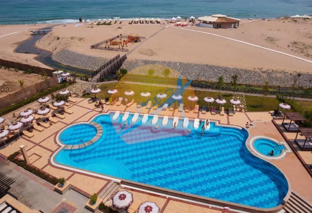 Лозенец, Оазис Бийч Клуб, тристаен обзаведен с гледка море в Oasis Beach Club, Lozenets