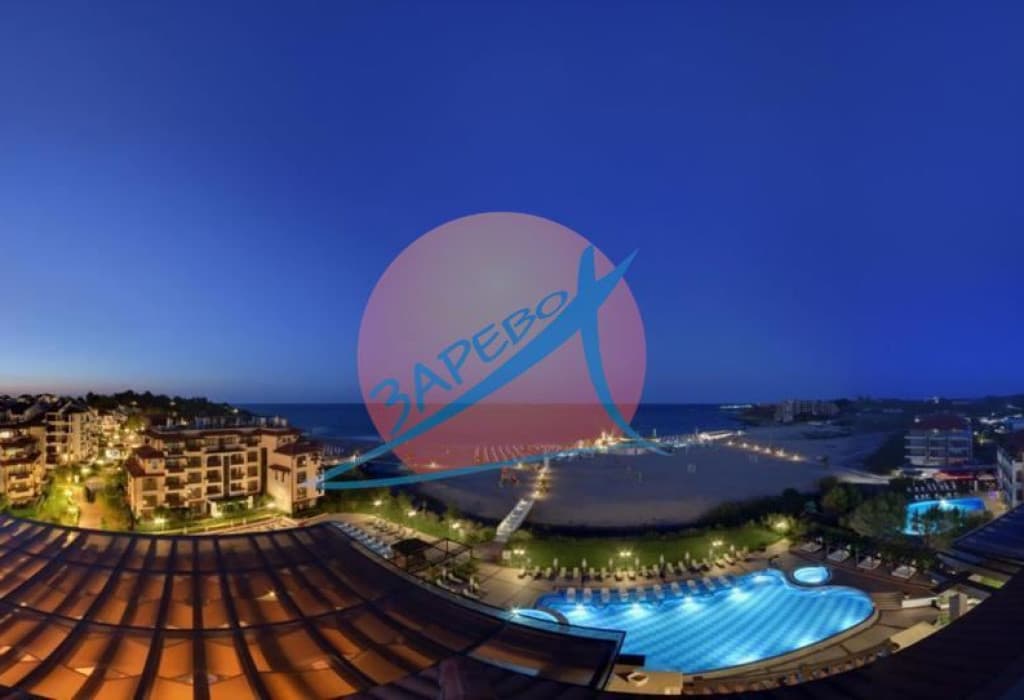 Лозенец, Оазис Бийч Клуб, тристаен обзаведен с гледка море в Oasis Beach Club, Lozenets