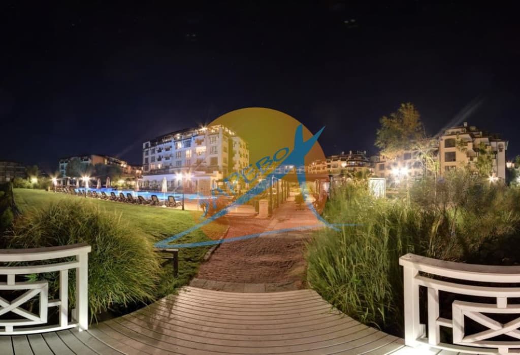 Лозенец, Оазис Бийч Клуб, тристаен обзаведен с гледка море в Oasis Beach Club, Lozenets