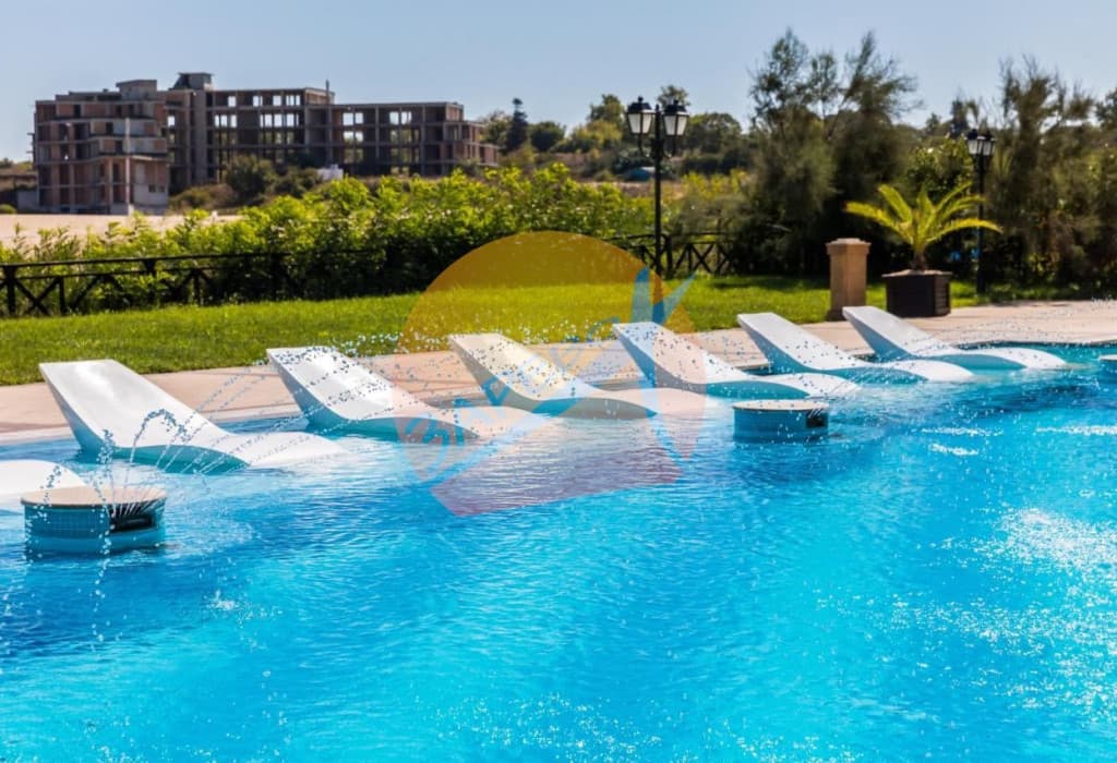 Лозенец, Оазис Бийч Клуб, тристаен обзаведен с гледка море в Oasis Beach Club, Lozenets