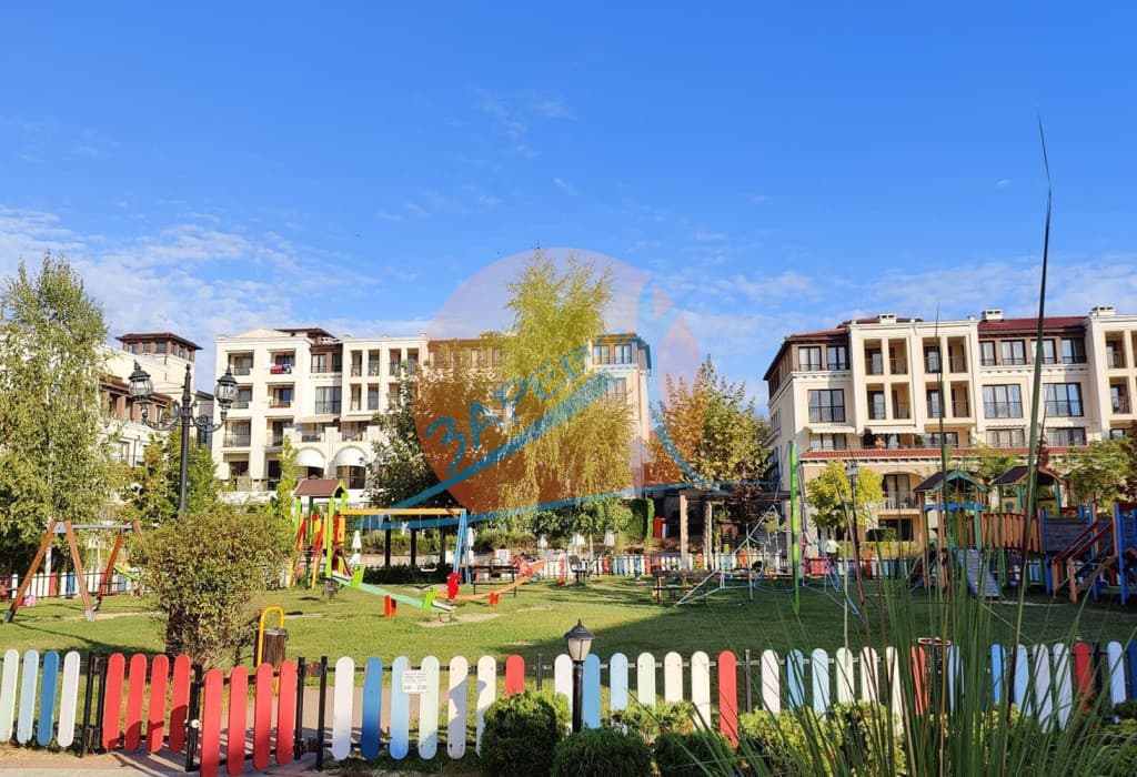 Созопол, Грийн лайф, обзаведен двустаен на партер с гледка море, 50 м от плажа