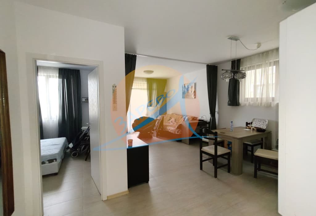 Созопол, Грийн лайф, обзаведен двустаен на партер с гледка море, 50 м от плажа