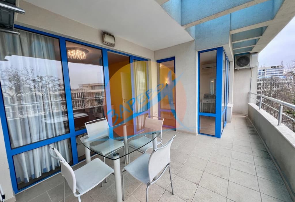 Слънчев бряг, първа линия, двустаен обзаведен aпартамент, апарткомплекс Екселсиор (Excelsior)