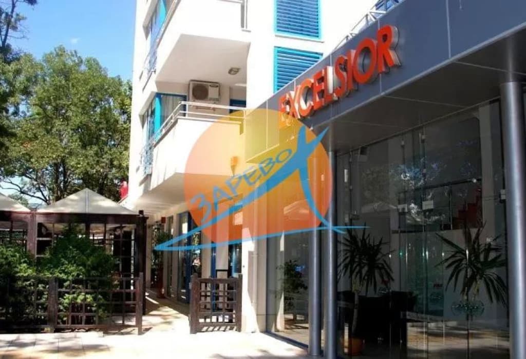 Слънчев бряг, първа линия, двустаен обзаведен aпартамент, апарткомплекс Екселсиор (Excelsior)