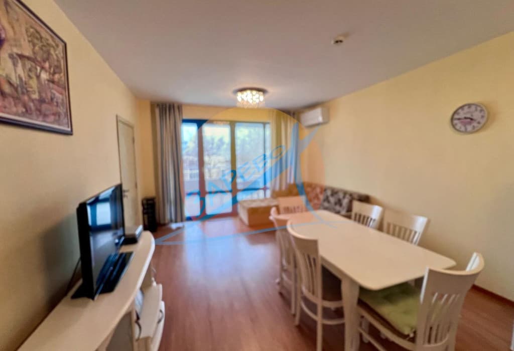 Слънчев бряг, първа линия, двустаен обзаведен aпартамент, апарткомплекс Екселсиор (Excelsior)