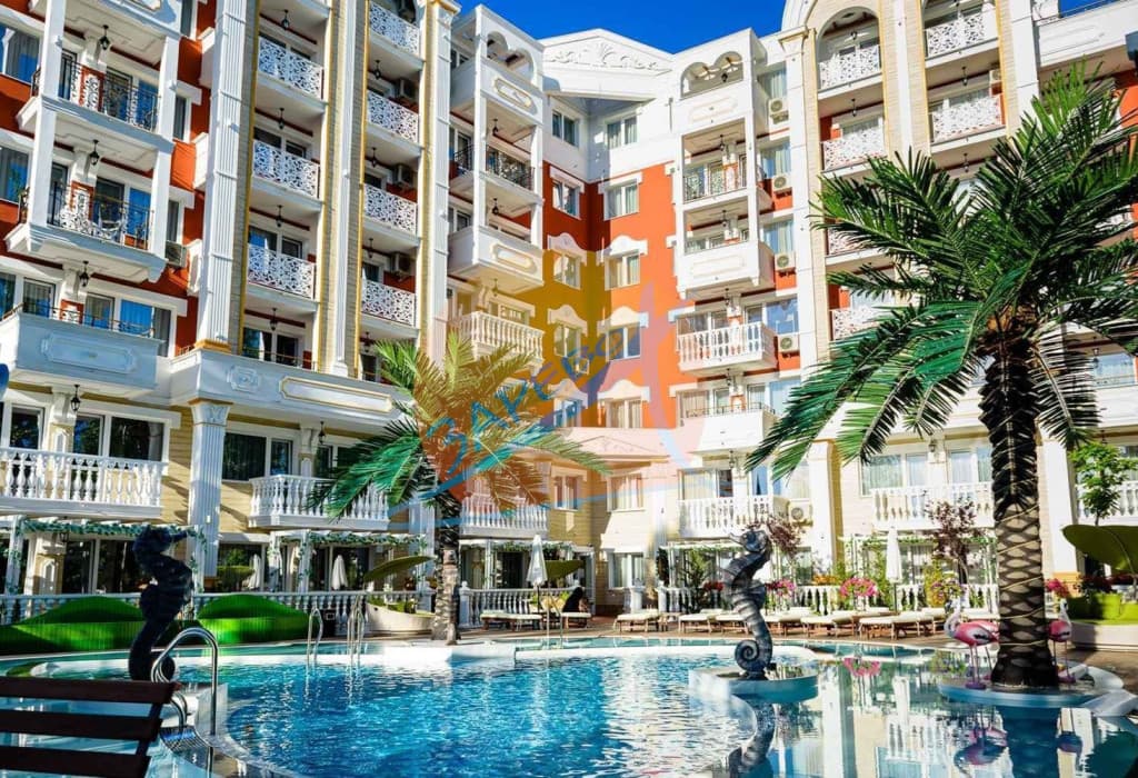 Слънчев бряг, двустаен, стилно обзаведен апартамент, луксозен комплекс Sweet homes 6 / Суит Хоумс 6 