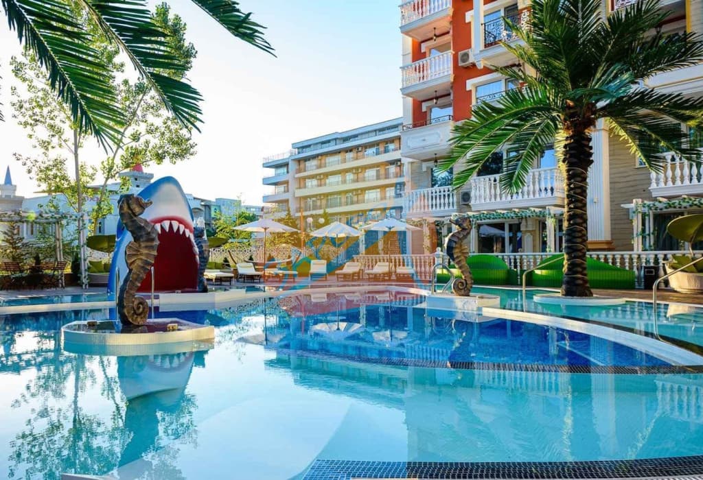 Слънчев бряг, двустаен, стилно обзаведен апартамент, луксозен комплекс Sweet homes 6 / Суит Хоумс 6 