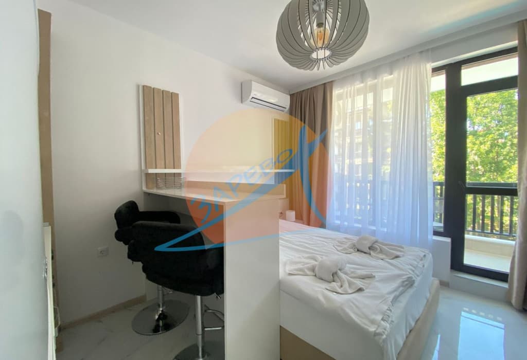  Приморско, обзаведено студио с гледка басейн, Грийн Парадайс V (Green Paradise V), Акт 16