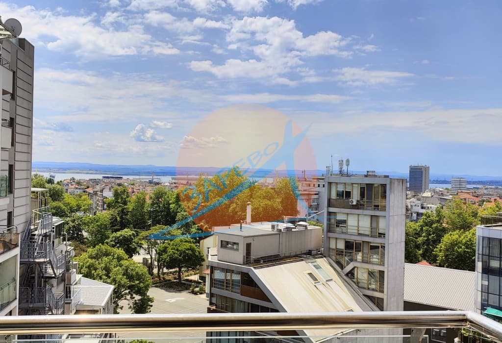 Бургас, Лазур, Център, ТОП локация, ТОП сграда, ТЕЦ, двустаен лукс под наем - до началото на юни 2026