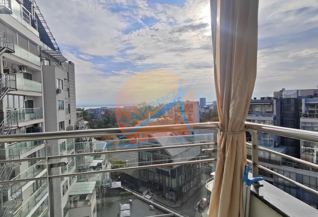 Бургас, Лазур, Център, ТОП локация, ТОП сграда, ТЕЦ, двустаен лукс под наем - до началото на юни 2026