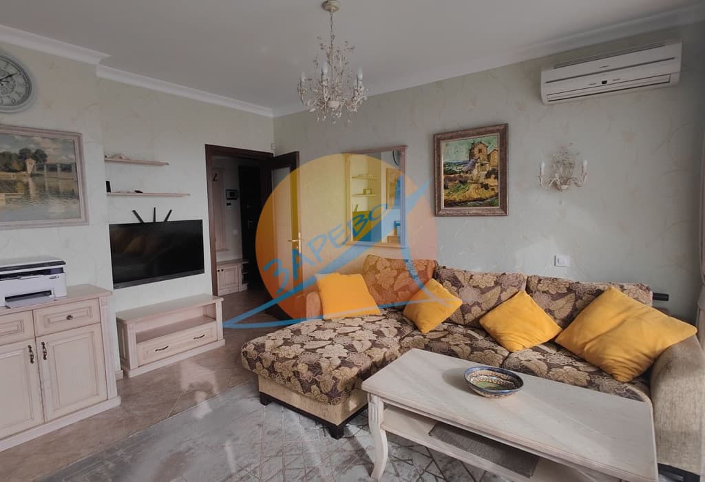 Бургас, Лазур, Център, ТОП локация, ТОП сграда, ТЕЦ, двустаен лукс под наем - до началото на юни 2026