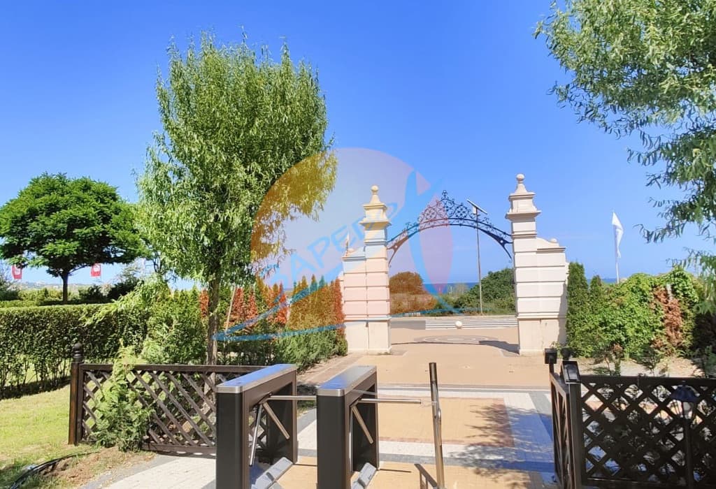 Green Life, Kavatsi, Sozopol. Под наем сезон 2025! Oбзаведено студио на партер с веранда, в Грийн Лайф Созопол - МИНИМУМ 7 Д