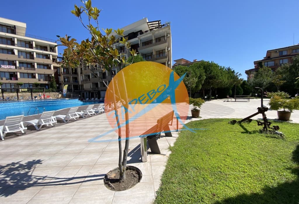 Свети Влас, двустаен нов с гледка басейн и море, комплекс Луксор (Luxor), ГОТОВИ ДОКУМЕНТИ ЗА СДЕЛКА!