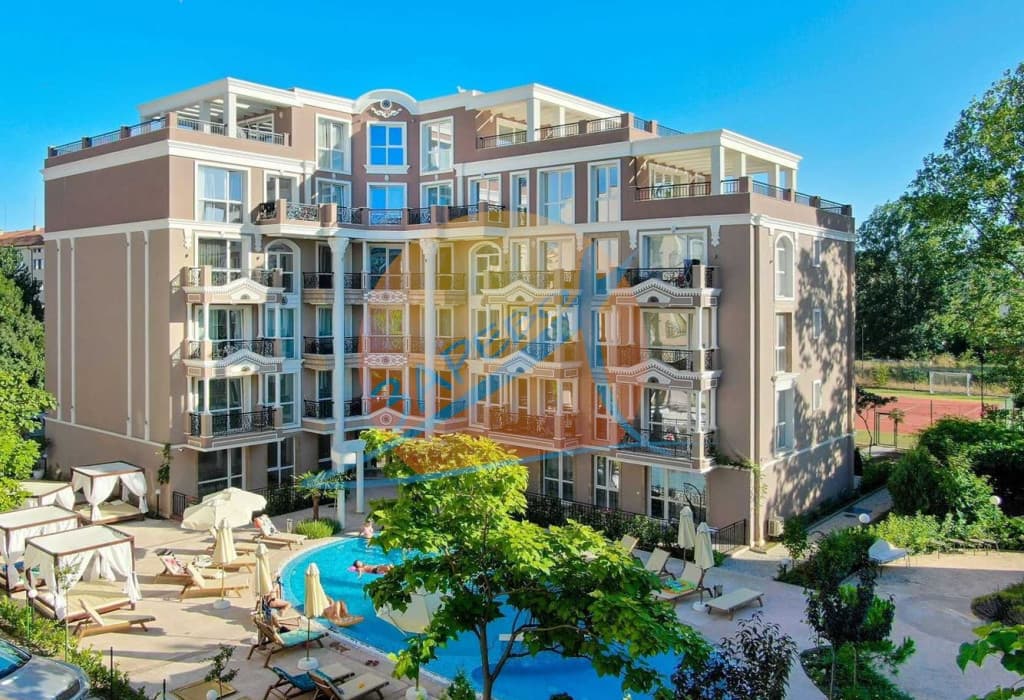 Слънчев бряг, обзаведено студио в бутиков нов комплекс със СПА център, Изида Палас 2 (Izzida Palace 2)