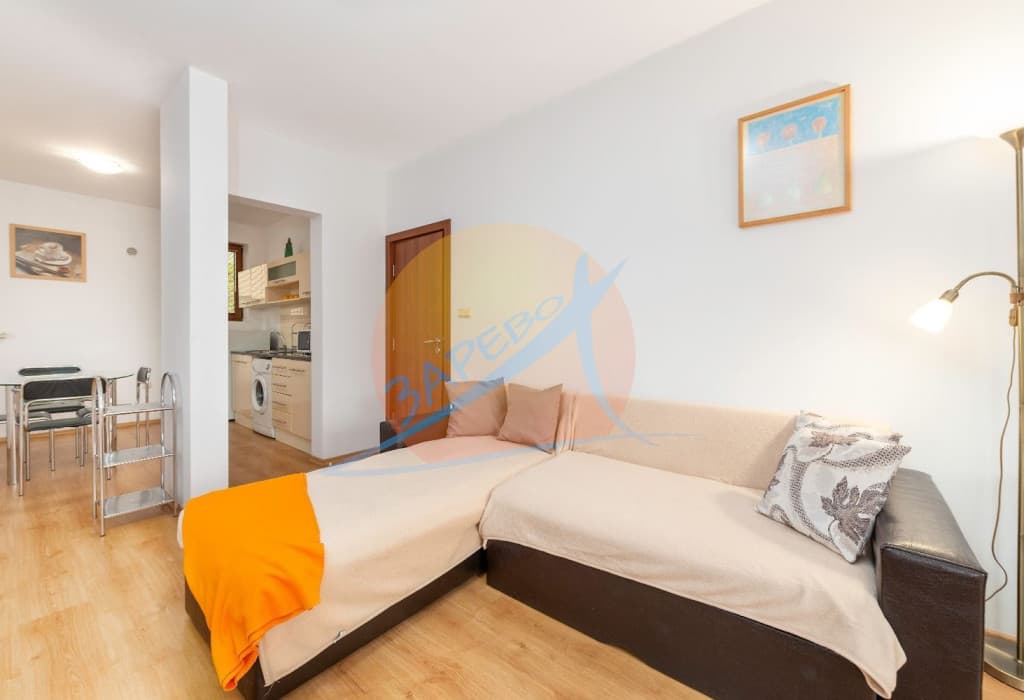 Слънчев Бряг, обзаведен двустаен на партер с гледка басейн, Шато Дел Мар (Chateau Del Mar)