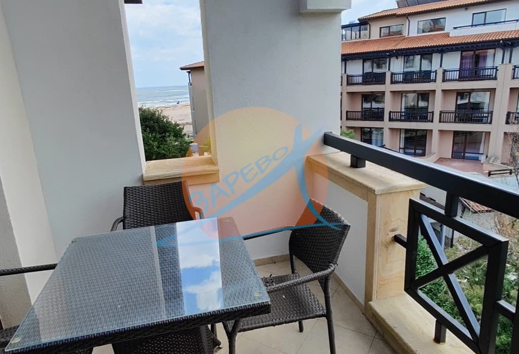 Лозенец, Оазис Бийч Клуб, двустаен обзаведен с прекрасна гледка градина и море, Oasis Beach Club, Lozenets.