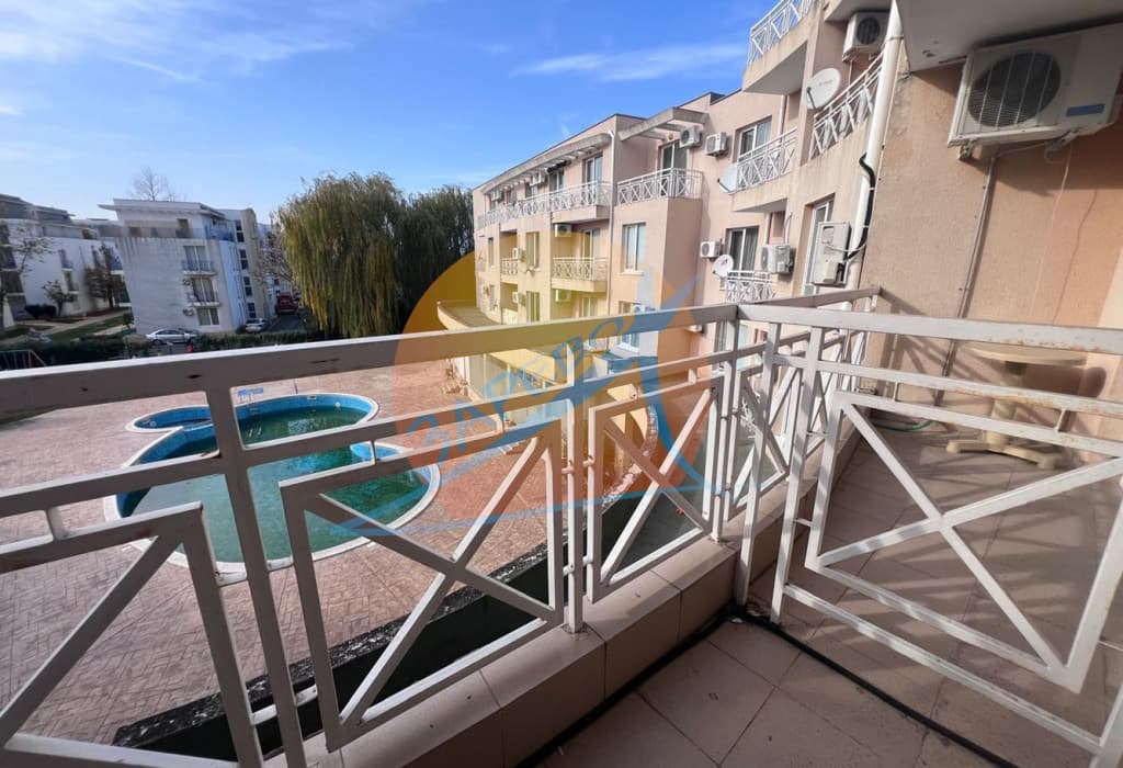 Слънчев бряг, обзаведен двустаен апартамент с гледка басейн, Съни дей 3 (Sunny day 3)