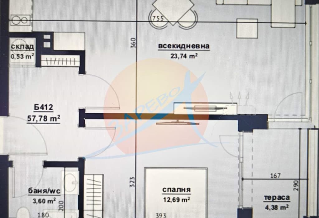 Хоризонт, Бургас, Кауфланд, двустаен в строеж, директно от строител, СМОКИНИТЕ 4–Deluxe Residence, Fitness & SPA