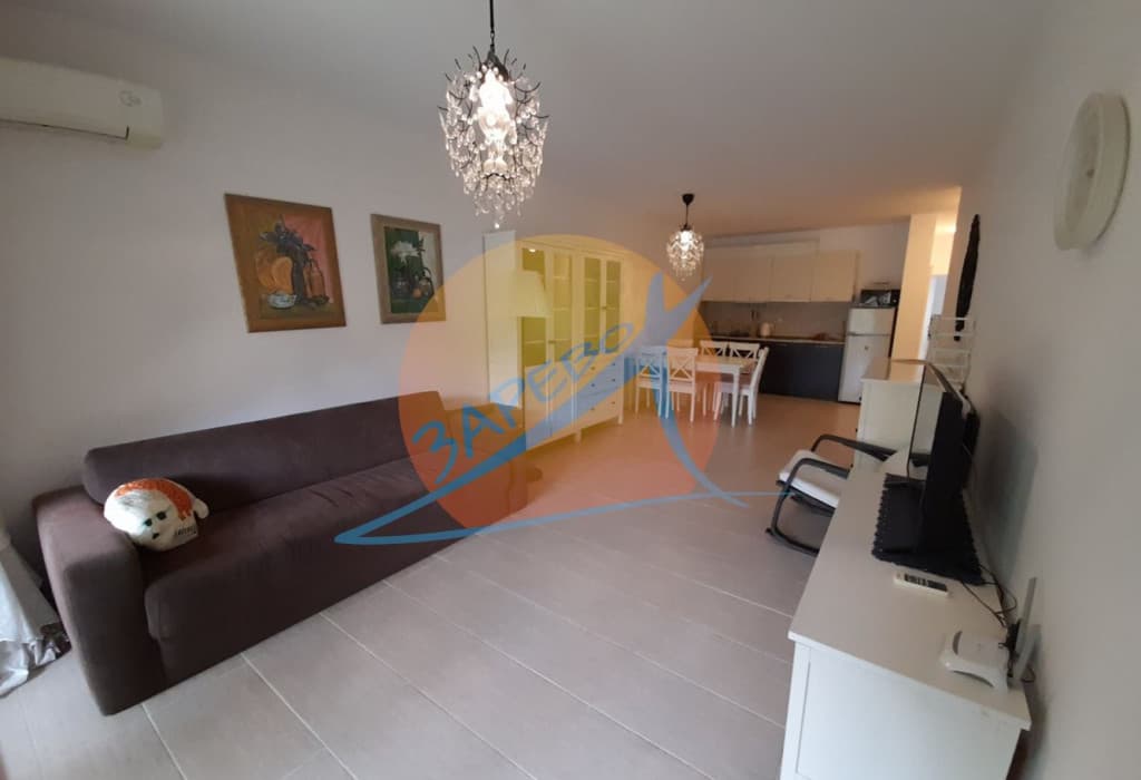 Созопол, тристаен обзаведен, първа линия до плаж Каваци, Грийнлайф