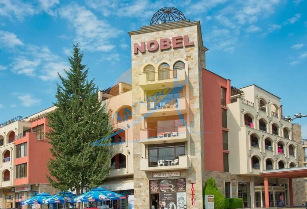 Слънчев бряг, първа линия, обзаведен двустаен апартамент, Нобел (Noble) апарткомплекс