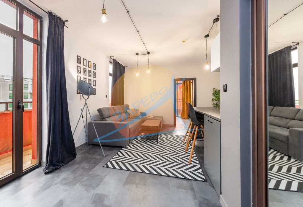 Слънчев бряг, първа линия, обзаведен двустаен апартамент, Нобел (Noble) апарткомплекс