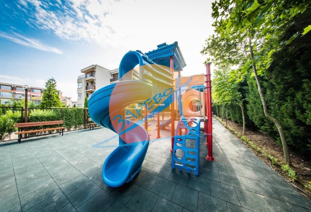  Слънчев бряг, обзаведено студио с гледка басейн, Холидей Форт (Holiday Fort)