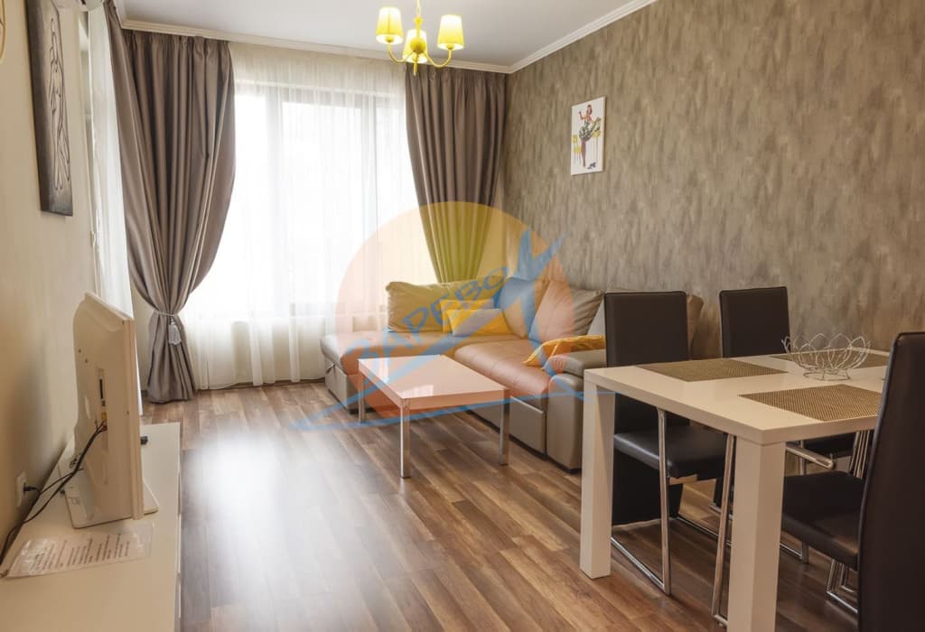 Приморско, първа линия, луксозен двустаен с гледка море, бутиков комплекс Грийн Парадайс Делукс (Green Paradise Deluxe)