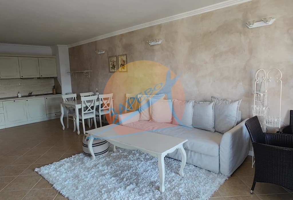 Лозенец, Оазис Бийч Клуб, двустаен обзаведен апартамент с прекрасна гледка градина, Oasis Beach Club, Lozenets.