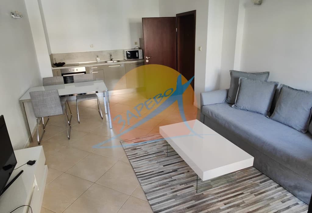 Лозенец, Оазис Бийч Клуб, двустаен обзаведен с гледка градина и море в Oasis Beach Club, Lozenets