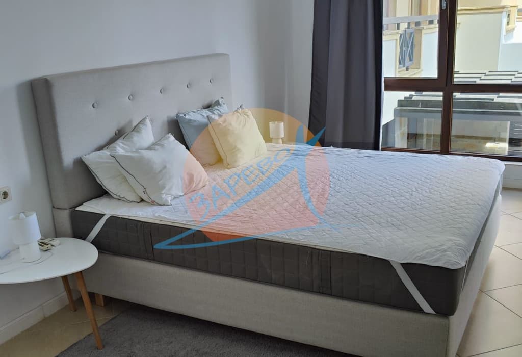 Лозенец, Оазис Бийч Клуб, двустаен обзаведен с гледка градина и море в Oasis Beach Club, Lozenets