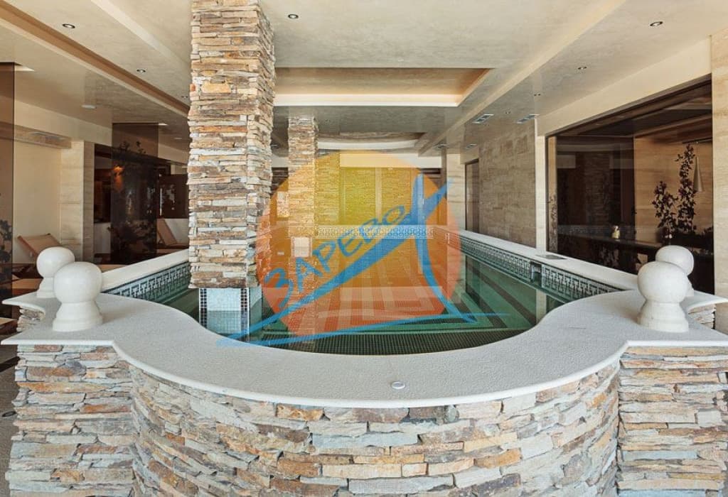 Лозенец, Оазис Бийч Клуб, двустаен обзаведен с гледка градина и море в Oasis Beach Club, Lozenets