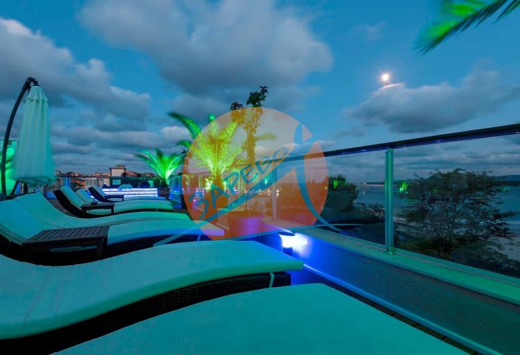 Приморско, първа линия, луксозен двустаен, бутиков комплекс Грийн Парадайс Делукс (Green Paradise Deluxe)