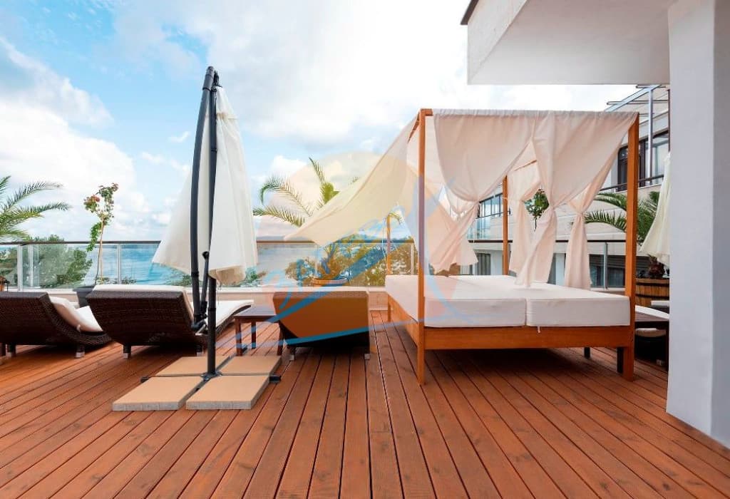 Приморско, първа линия, луксозен двустаен, бутиков комплекс Грийн Парадайс Делукс (Green Paradise Deluxe)