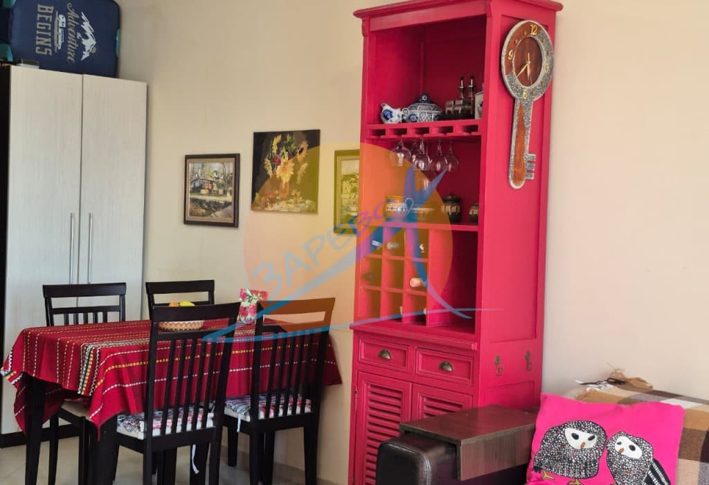 Слънчев бряг, обзаведен двустаен с гледка към басейн, Каскадас 2 (Cascadas 2), бърза сделка!