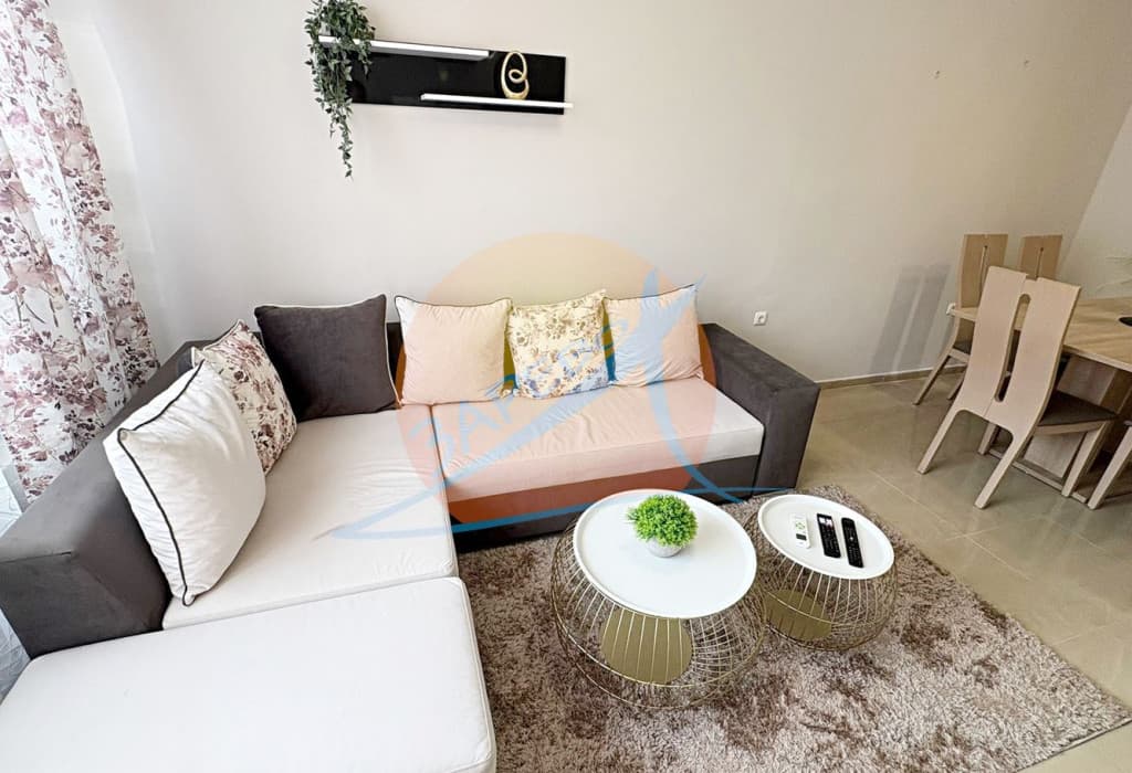 Слънчев бряг, двустаен обзаведен с гледка басейн, Акт 16, битов ток, комплекс Sun Flower (Сън Флаур)