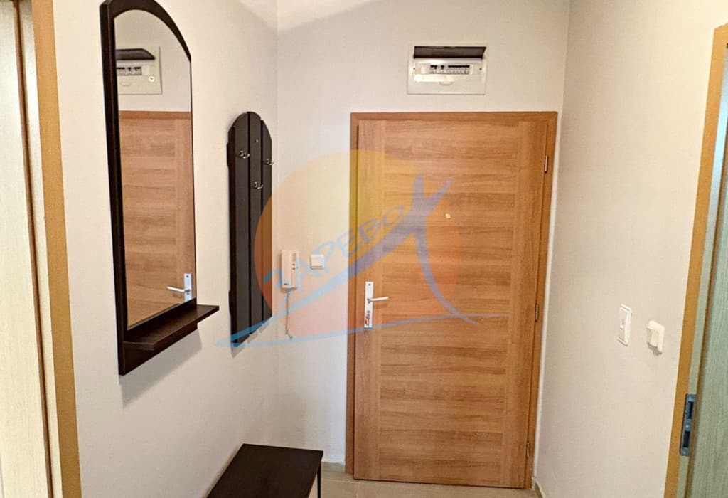 Слънчев бряг, двустаен обзаведен с гледка басейн, Акт 16, битов ток, комплекс Sun Flower (Сън Флаур)