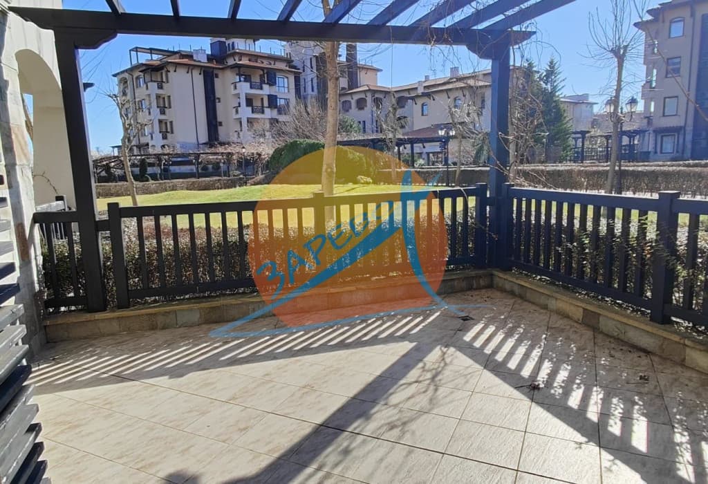 Лозенец, Оазис Бийч Клуб, първа линия, гледка море! Стилно обзаведено студио на партер, с голяма веранда 