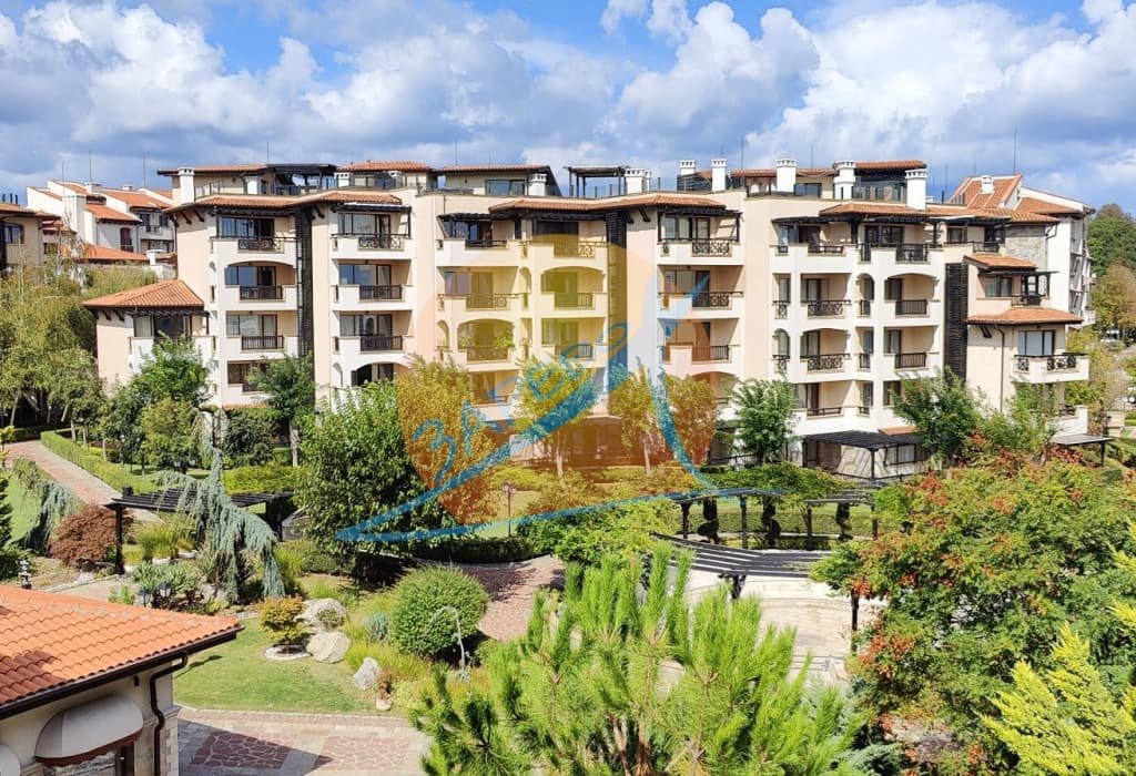 Лозенец, Оазис Бийч Клуб, първа линия, гледка море! Стилно обзаведено студио на партер, с голяма веранда 