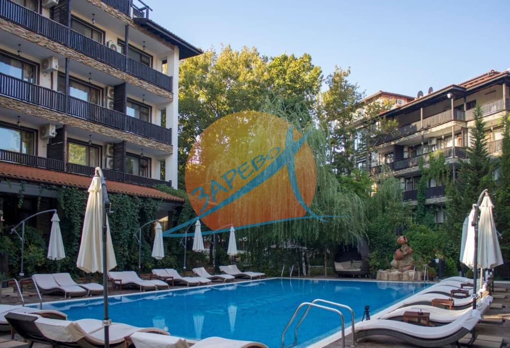 Приморско, нов апартамент на партер с двор, до ключ, Грийн Парадайс  IV (Green Paradise IV) 