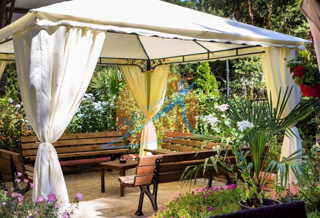 Приморско, нов апартамент на партер с двор, до ключ, Грийн Парадайс  IV (Green Paradise IV) 