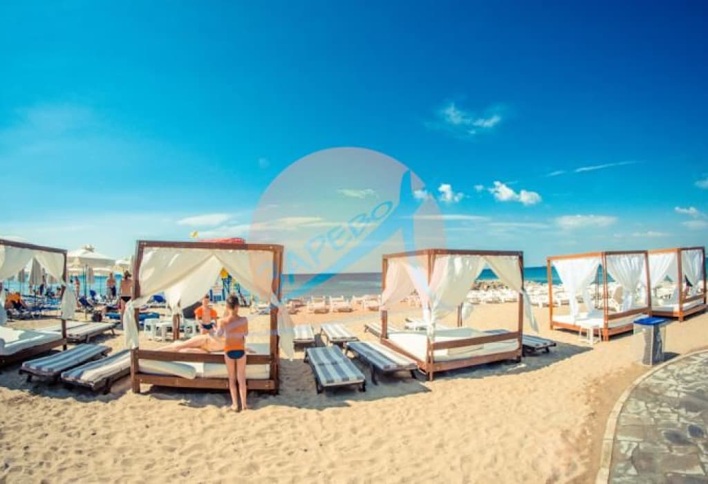  Елените, първа линия, обзаведен двустаен с прекрасна гледка море, Привилидж Форт Бийч (Privilege Fort Beach)