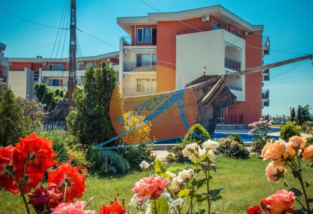  Елените, първа линия, обзаведен двустаен с прекрасна гледка море, Привилидж Форт Бийч (Privilege Fort Beach)