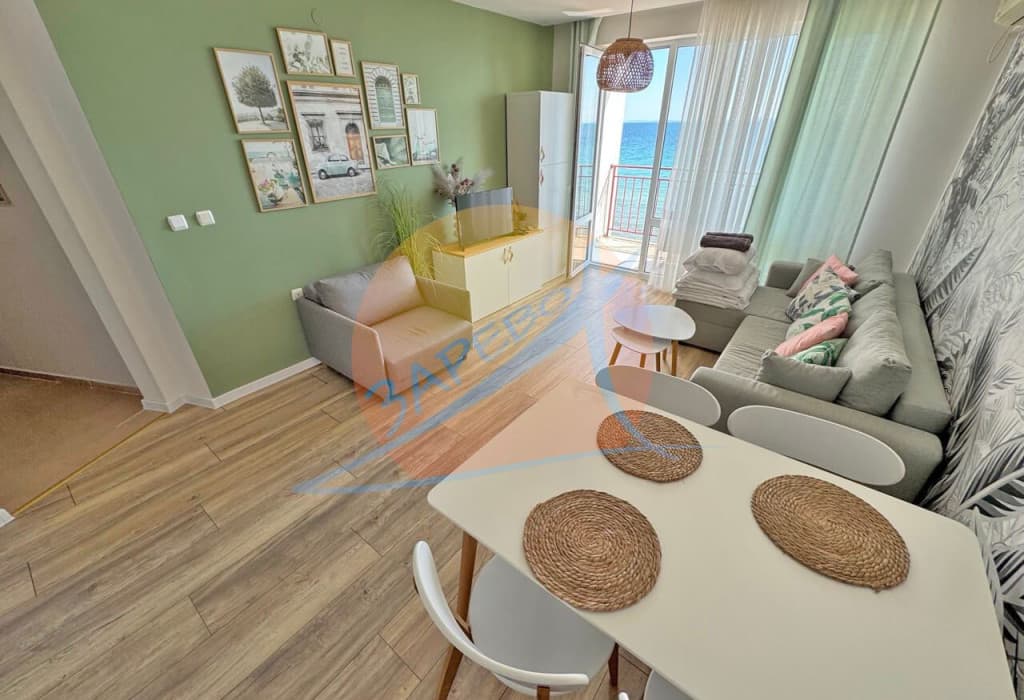  Елените, първа линия, обзаведен двустаен с прекрасна гледка море, Привилидж Форт Бийч (Privilege Fort Beach)