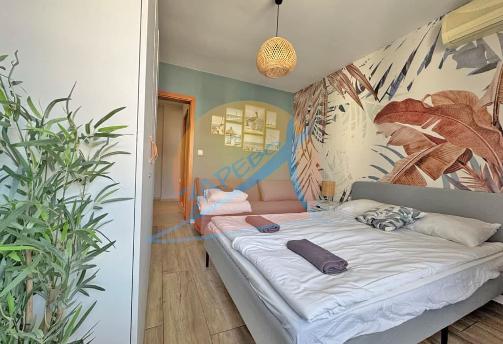  Елените, първа линия, обзаведен двустаен с прекрасна гледка море, Привилидж Форт Бийч (Privilege Fort Beach)